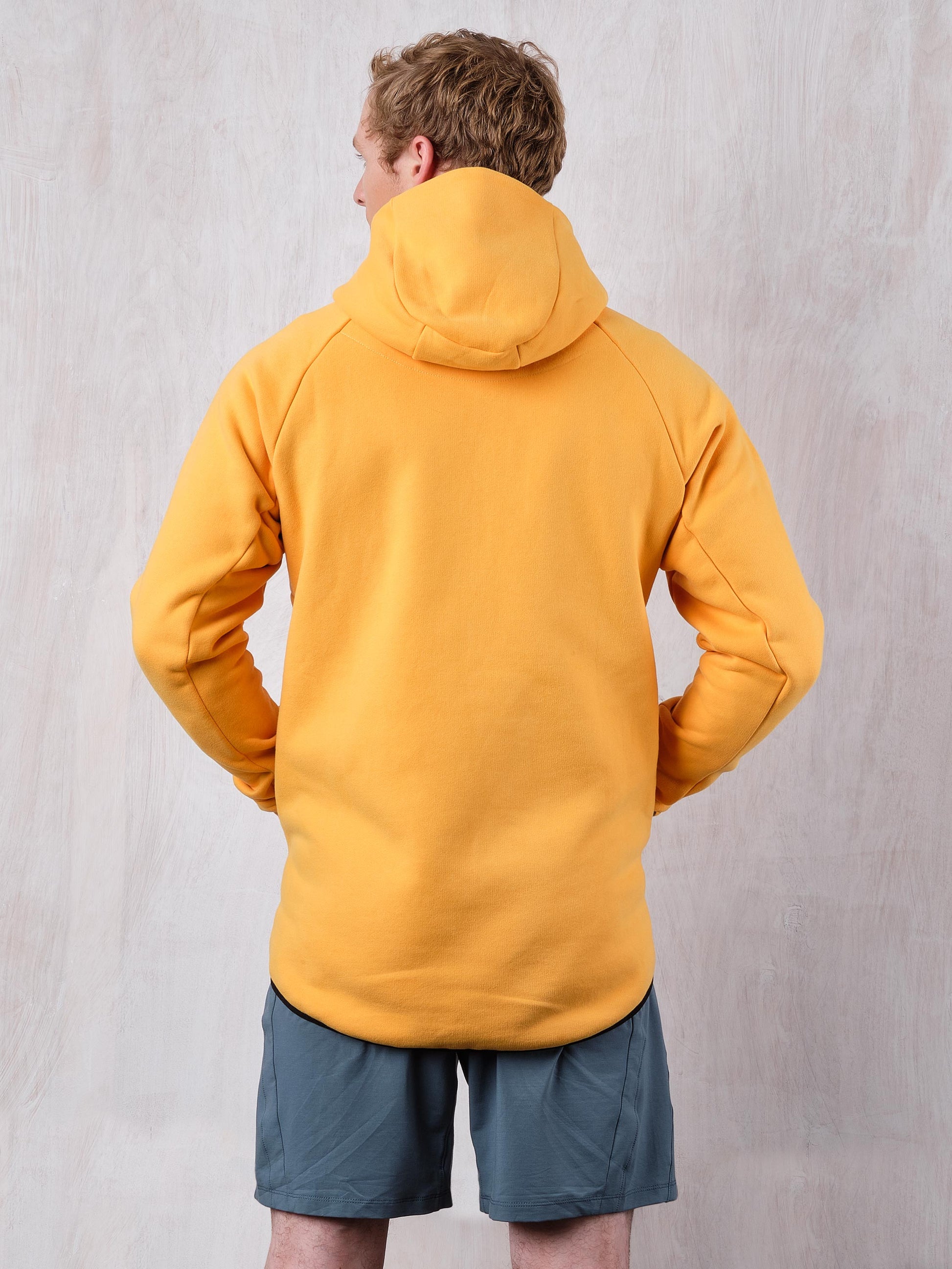 All Cotton Double-zipped Hoodie - back