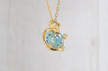 Saturn Opal Necklace