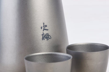 Titanium Sake Set