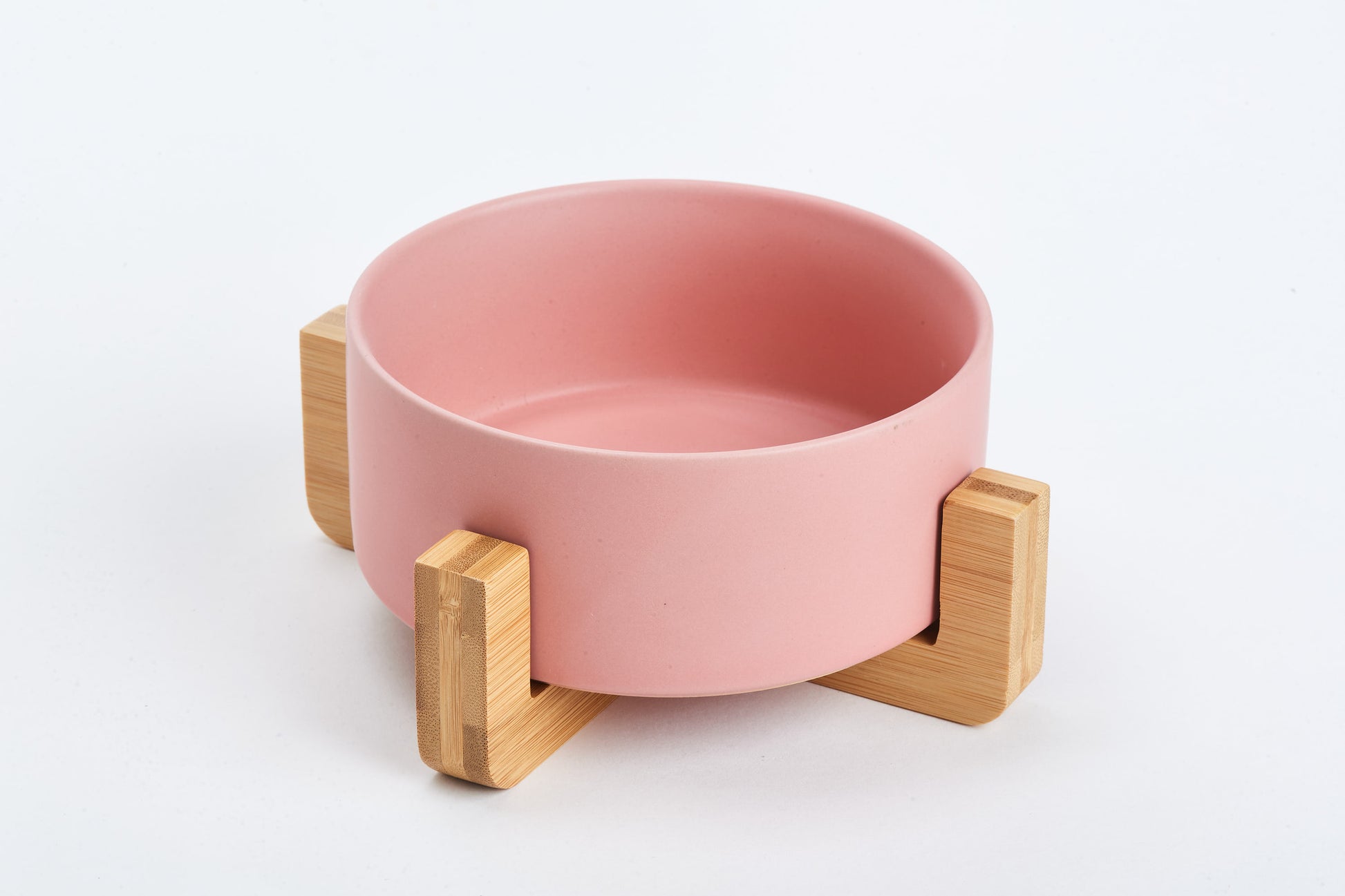 Wooden Stand Pet Bowl - Lucid and Real