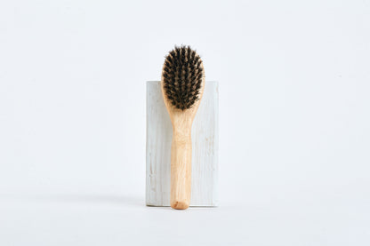 Wooden Handle Boar's Hair Brush For Pet - Lucid and Real