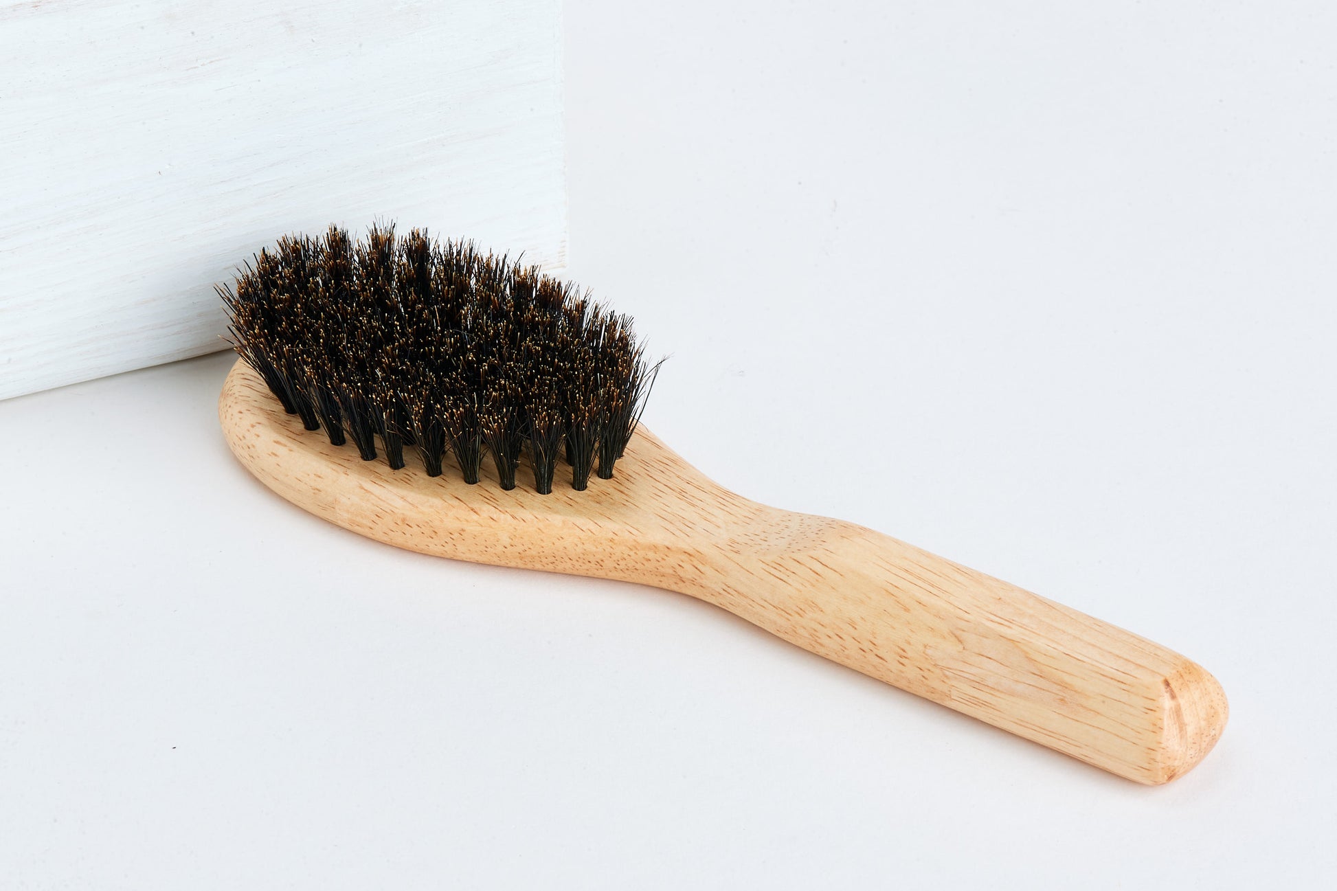 Wooden Handle Boar's Hair Brush For Pet - Lucid and Real