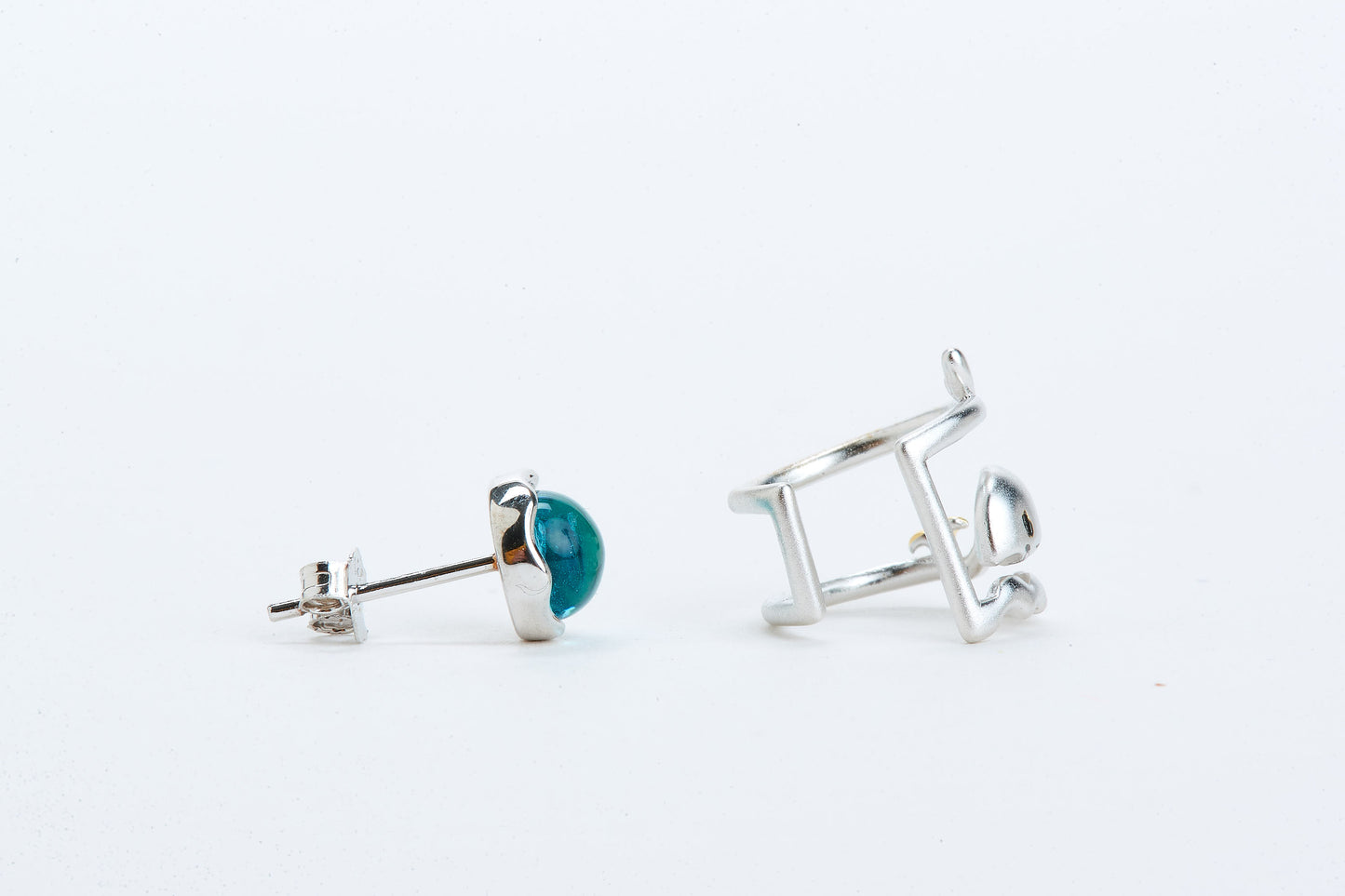 Whale and The Ocean Ear Studs & Cuffs - Lucid and Real