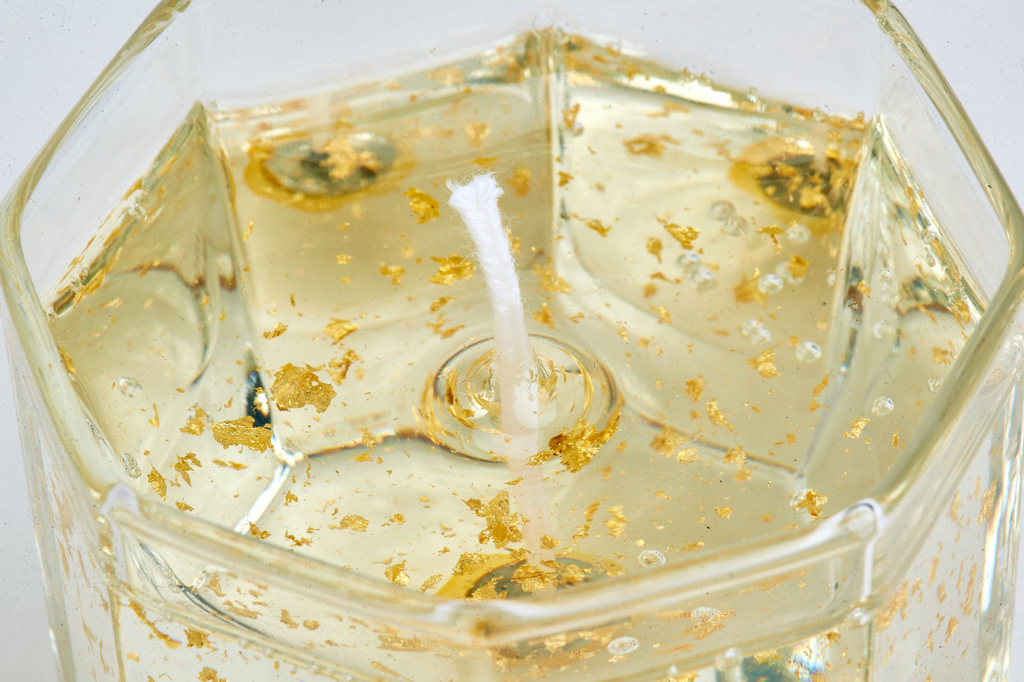 Dancing Gold Flake Candle