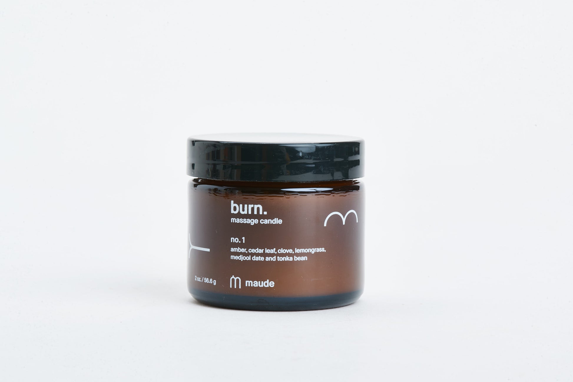 Maude Burn - jojoba oil massage candle