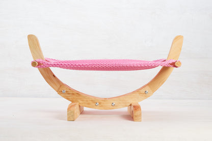 ECO Wooden Cat Hammock - Lucid and Real  Edit alt text