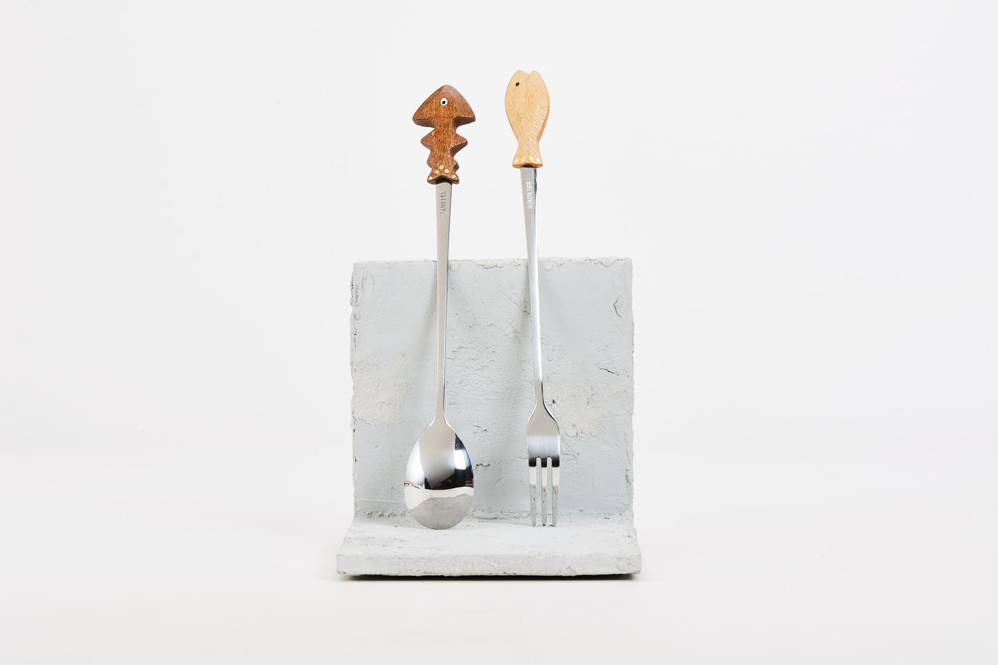 Fish & Bone Spoon and Fork Set - Lucid and Real
