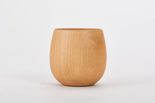 Japanese Wooden Cup - overall