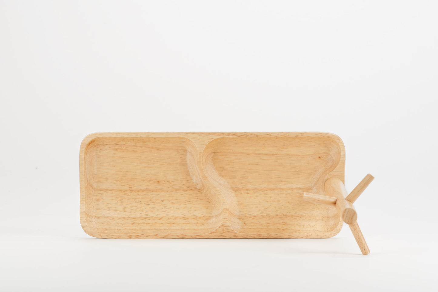 Wooden Peg Table Top Organizer - Lucid and Real