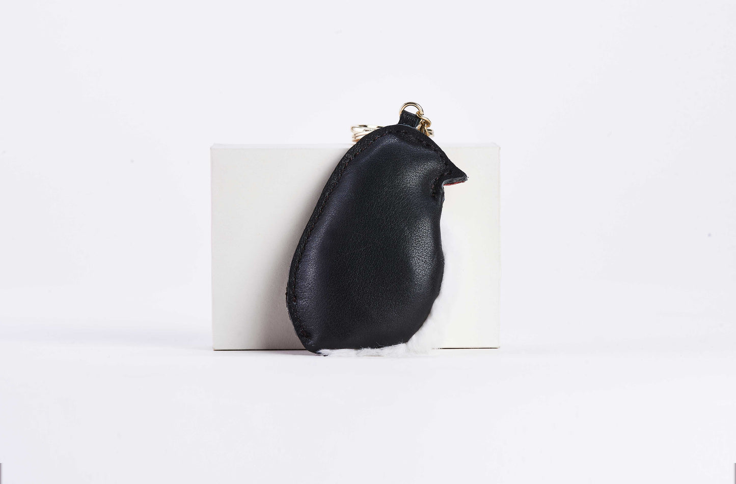 Penguin Leather Key Chain - Lucid and Real