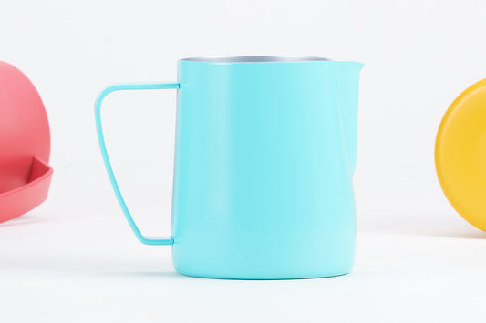 Sea Foam Green Handheld Milk Frother Pitcher - Lucid and Real