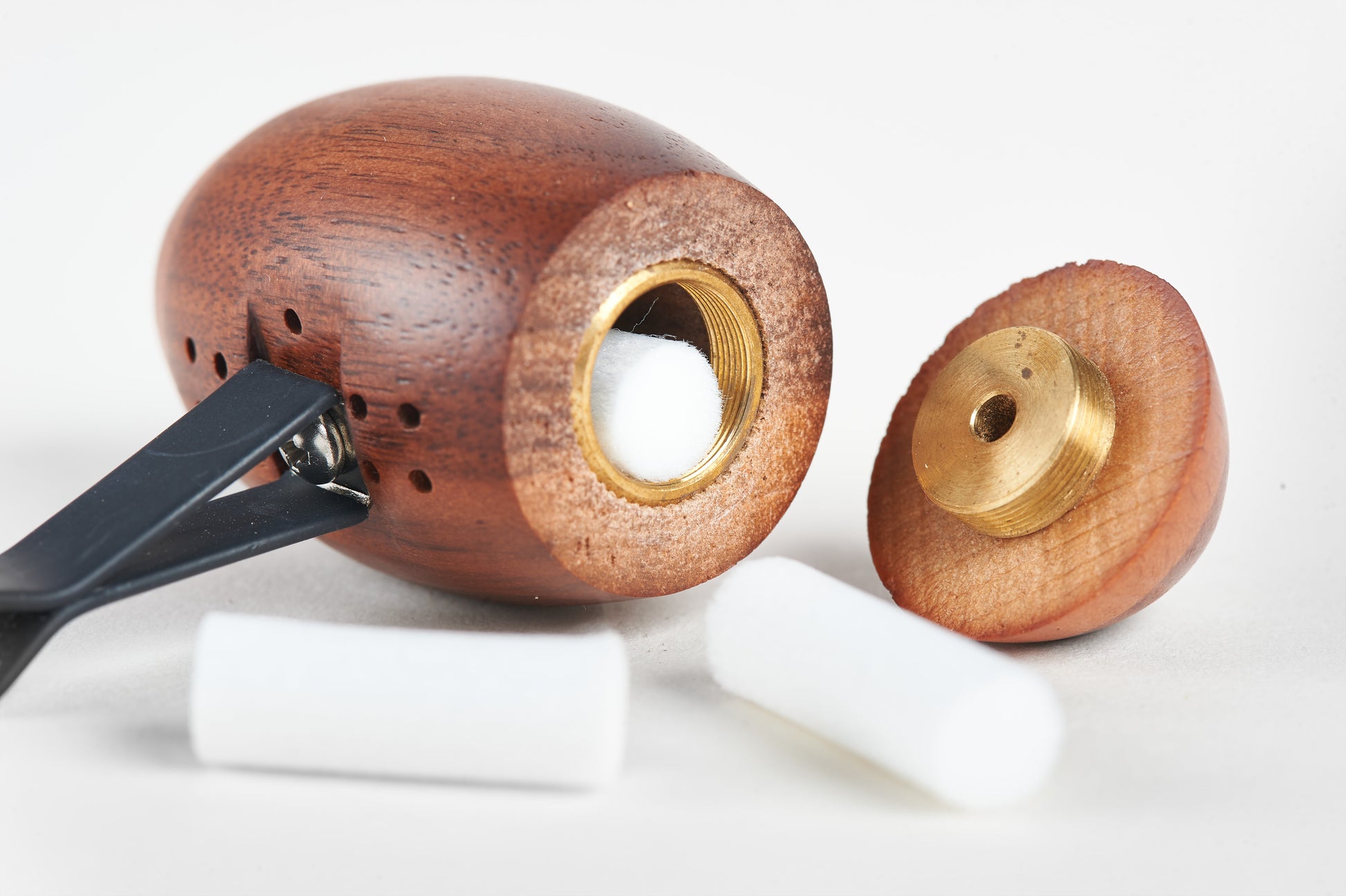 Wooden Football Auto Oil Diffuser - Lucid and Real