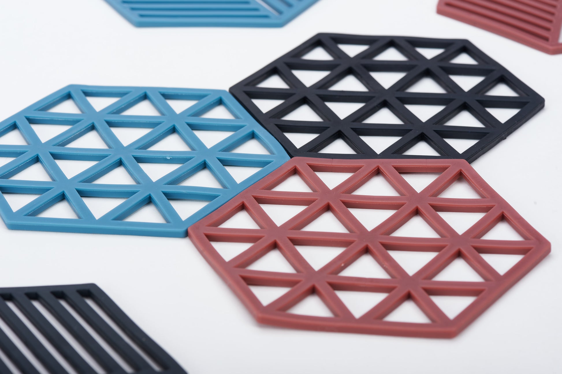 Hexagon Silicone Trivet - Lucid and Real