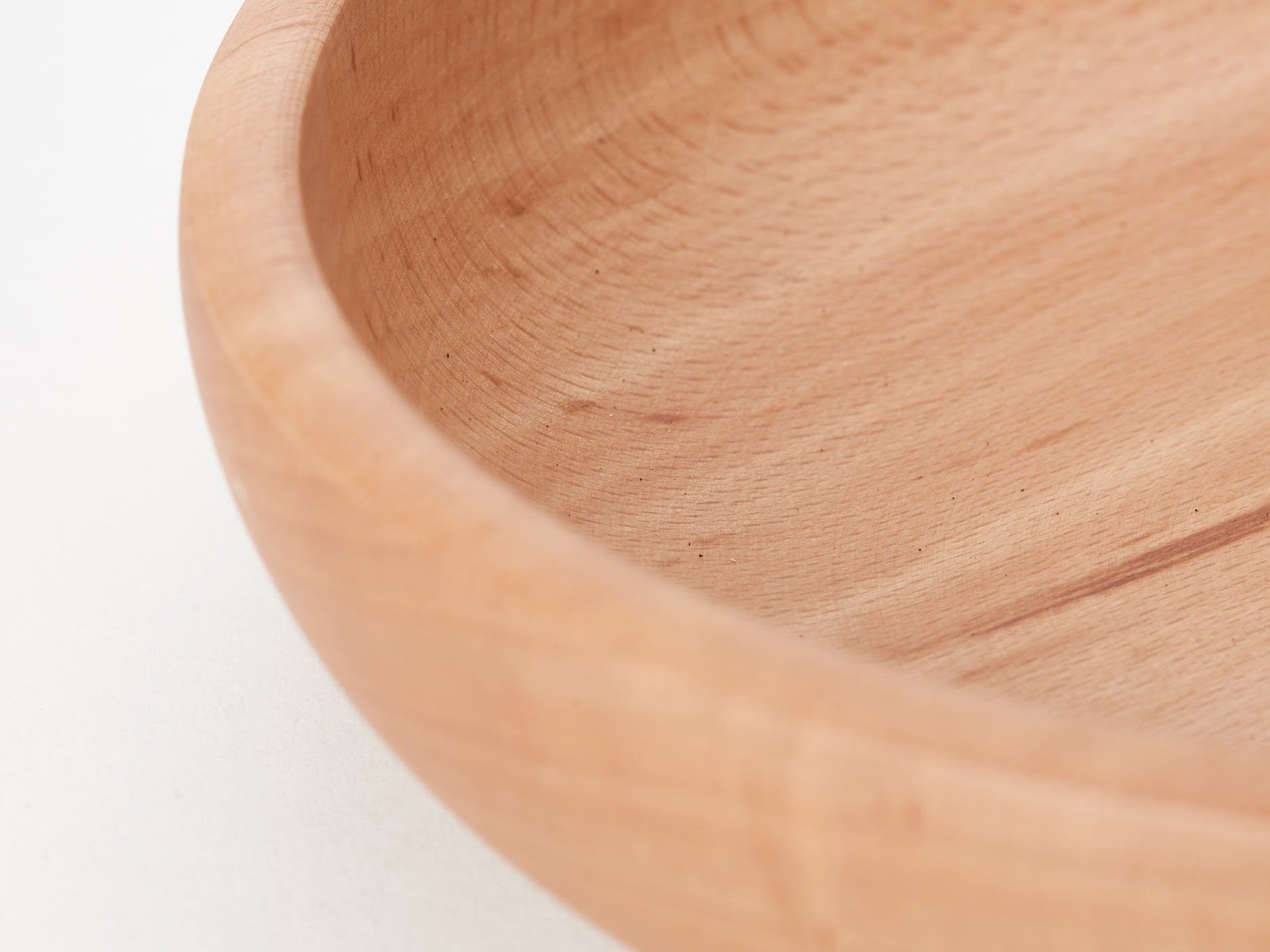 Beech Wood Deep Plate (Small) - Lucid and Real